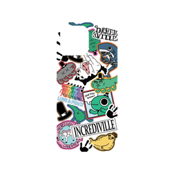 犀牛盾Mod NX (MagSafe 兼容)手機殼 - iPhone 15 Pro Max - 怪奇事物所 Incrediville - 怪奇貼紙簿