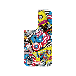 犀牛盾SolidSuit手機殼 - Samsung Galaxy S22 - 【聯名設計款】 - 迪士尼-漫威 Marvel - 美國隊長-漫畫風格