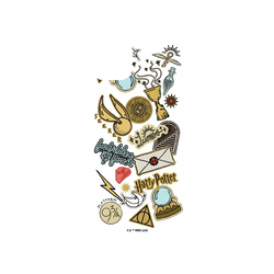 犀牛盾NX系列背板 - iPhone 14 Plus - 【聯名設計款】 - 哈利波特 Harry Potter - Sticker - 霍格華茲校園生活