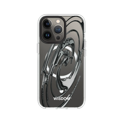 犀牛盾Clear (MagSafe 兼容)防摔背蓋手機殼 - iPhone 13 Pro - 【聯名設計款】 - WISDOM - RIPPLE