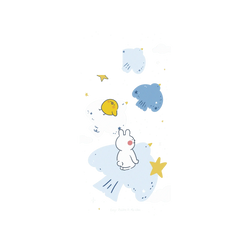 iPhone 14 Mod NX Backplate 懶散兔與啾先生 Fly Freely