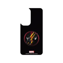犀牛盾SolidSuit手機殼 - Samsung Galaxy S24 FE - 【聯名設計款】 - 迪士尼-漫威 Marvel - 死侍與金鋼狼-Logo