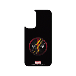 犀牛盾SolidSuit手機殼 - Samsung Galaxy A15 (4G) - 【聯名設計款】 - 迪士尼-漫威 Marvel - 死侍與金鋼狼-Logo