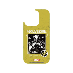 犀牛盾Clear 防摔背蓋手機殼 - iPhone 14 Pro - 【聯名設計款】 - 迪士尼-漫威 Marvel - 金鋼狼-Deadpool 3 圖畫風