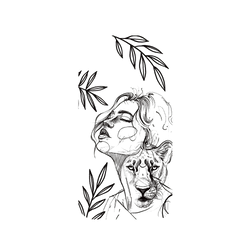 犀牛盾Mod NX手機殼 - iPhone XR - 【聯名設計款】 - MYMY REVERZ TATTOO - BANDIA
