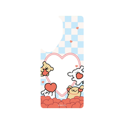 Galaxy S26 AirX  線條小狗 愛心棋盤格