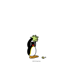 iPhone 16 Pro SolidX  Pingu 企鵝家族 Pingu - 月底了嗎？