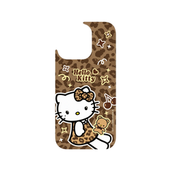 iPhone 16 Pro Clear Case（MagSafe 兼容 & 相機按鈕）  Hello Kitty 豹抱小夥伴