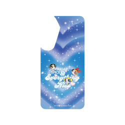 犀牛盾JellyTint (MagSafe 兼容)防摔背蓋手機殼 - Samsung Galaxy S25+ - 【聯名設計款】 - The Powerpuff Girls - 藍色夢幻