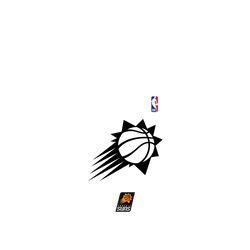 Galaxy S26+ Clear Case (MagSafe 兼容)  NBA B&W-鳳凰城太陽 Phoenix Suns B&W