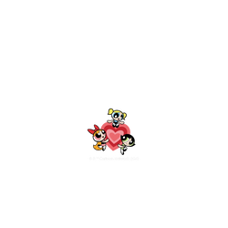 犀牛盾AirTag保護殼 The Powerpuff Girls - 愛心徽章
