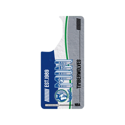 Galaxy S26 Clear Case (MagSafe 兼容)  NBA 復古球員卡-明尼蘇達灰狼 Minnesota Timberwolves - Vintage Card