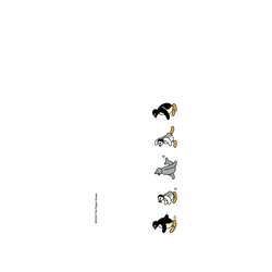 Pixel 11 SolidX  Pingu 企鵝家族 出發吧！