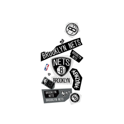 Galaxy S26 Ultra Clear Case (MagSafe 兼容)  NBA 拼貼系列-布魯克林籃網 Brooklyn Nets - Collage