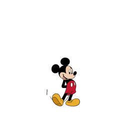 Galaxy S26 Clear  迪士尼-米奇 Mickey - 來！米奇站好