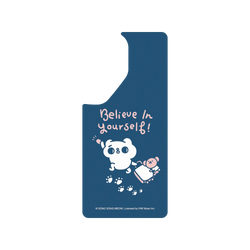 Galaxy S26 Ultra Clear Case (MagSafe 兼容)  爽爽貓 by SECOND Believe in yourself