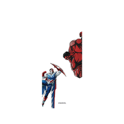 犀牛盾SolidSuit手機殼 - 紅米 Note 12 5G (Global) - 【聯名設計款】 - 迪士尼-漫威 Marvel - 漫威系列 - 美國隊長 – 翱翔天際
