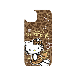 iPhone 15 Plus Clear Case (MagSafe 兼容)  Hello Kitty 豹抱小夥伴