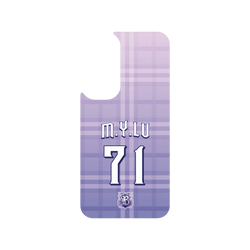 Samsung Galaxy A55 犀牛盾SolidSuit (MagSafe 兼容)聯名設計款防摔背蓋手機殼 中信兄弟 Brothers - 洲際高校夢幻紫-盧孟揚