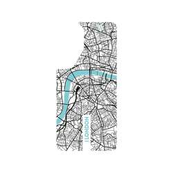 犀牛盾SolidX手機殼 - Samsung Galaxy S26 FE - 【聯名設計款】 - JOCR - London (Black Logo)