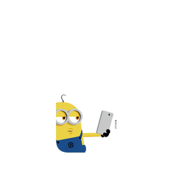 犀牛盾Clear Case（相機按鈕）防摔背蓋手機殼 - iPhone 16 - 【聯名設計款】 - Minions - Minions - Take a Selfie