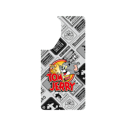 犀牛盾SolidX手機殼 - Samsung Galaxy S26 Plus - 【聯名設計款】 - 湯姆貓與傑利鼠 Tom and Jerry - 貼紙系列 - 復古LOGO
