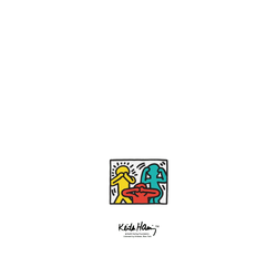 Galaxy A57 Clear Keith Haring - See No Evil, Hear No Evil, Speak No Evil