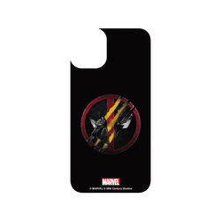 犀牛盾SolidSuit手機殼 - iPhone 11 - 【聯名設計款】 - 迪士尼-漫威 Marvel - 死侍與金鋼狼-Logo