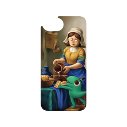犀牛盾Clear Case防摔背蓋手機殼 - iPhone 17e - 【聯名設計款】 - 怪奇事物所 Incrediville - 倒牛奶的女人