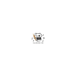 犀牛盾AirPods 4 - 【聯名設計款】 - 爽爽貓 Song Song Meow By SECOND - 爽爽貓街頭款
