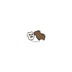 犀牛盾AirPods 4 - 【聯名設計款】 - 爽爽貓 Song Song Meow By SECOND - 爽爽貓與水豚
