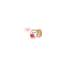 犀牛盾AirPods 4 - 【聯名設計款】 - 爽爽貓 Song Song Meow By SECOND - Thank you