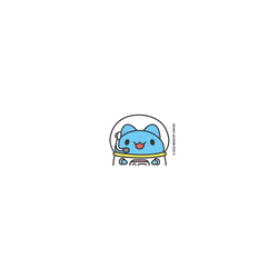 犀牛盾AirPods 4 - 【聯名設計款】 - 貓貓蟲咖波 Bugcat Capoo - 太空咖波呼叫地球總部