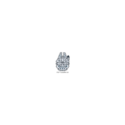 犀牛盾AirPods 4 - 【聯名設計款】 - 迪士尼-星際大戰 Star Wars - 千年鷹號-漫畫系列