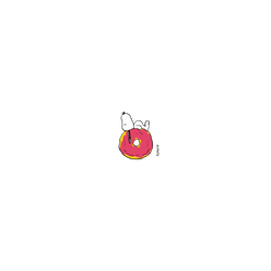 犀牛盾AirPods 4 - 【聯名設計款】 - Snoopy 史努比 - Snoopy甜甜圈