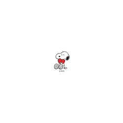 犀牛盾AirPods 4 - 【聯名設計款】 - Snoopy 史努比 - 愛心Snoopy
