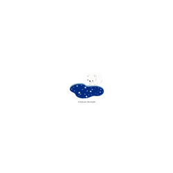 犀牛盾AirPods Pro 3 - 【聯名設計款】 - 白白日記 Darylhochi - 暗藏的星海