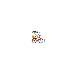 犀牛盾AirPods Pro 3 - 【聯名設計款】 - Snoopy 史努比 - Snoopy Ride The Bike
