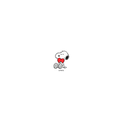 犀牛盾AirPods Pro 3 - 【聯名設計款】 - Snoopy 史努比 - 愛心Snoopy