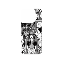 iPhone 15 Pro 犀牛盾AirX聯名設計款防摔背蓋手機殼 伊藤潤二 Junji Ito - 富江 - 畫家