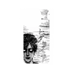 iPhone 15 Pro 犀牛盾AirX聯名設計款防摔背蓋手機殼 伊藤潤二 Junji Ito - 濃霧中的美少年