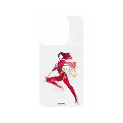 iPhone 15 Pro 犀牛盾AirX聯名設計款防摔背蓋手機殼 迪士尼-漫威 Marvel - 黑寡婦-塗鴉版