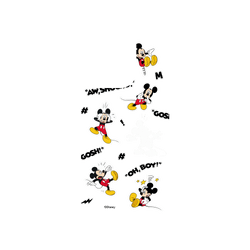 iPhone 15 Pro Max 犀牛盾AirX聯名設計款防摔背蓋手機殼 迪士尼-米奇 Mickey - Sticker-嘿嘿米奇