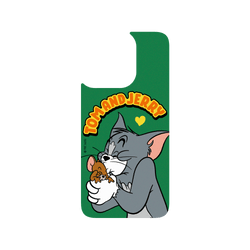 iPhone 15 Pro Max 犀牛盾AirX聯名設計款防摔背蓋手機殼 湯姆貓與傑利鼠 Tom and Jerry - 相親相愛