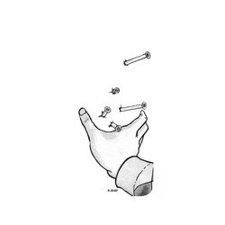 iPhone 16 犀牛盾AirX聯名設計款防摔背蓋手機殼 伊藤潤二 Junji Ito - 詛咒