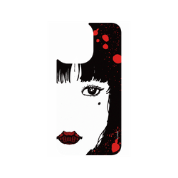 iPhone 16 犀牛盾AirX聯名設計款防摔背蓋手機殼 伊藤潤二 Junji Ito - 抽色設計款 - 富江