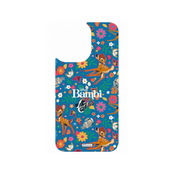 iPhone 16 犀牛盾AirX聯名設計款防摔背蓋手機殼 迪士尼-經典系列 Disney Classics - 小鹿斑比 Bambi - Flower Pattern