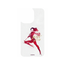 iPhone 16 犀牛盾AirX聯名設計款防摔背蓋手機殼 迪士尼-漫威 Marvel - 黑寡婦-塗鴉版