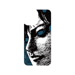iPhone 16 Plus 犀牛盾AirX聯名設計款防摔背蓋手機殼 伊藤潤二 Junji Ito - 抽色設計款 - 十字路口的美少年