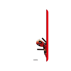 iPhone 16 Plus 犀牛盾AirX聯名設計款防摔背蓋手機殼 迪士尼-漫威 Marvel - 死侍-Hey!